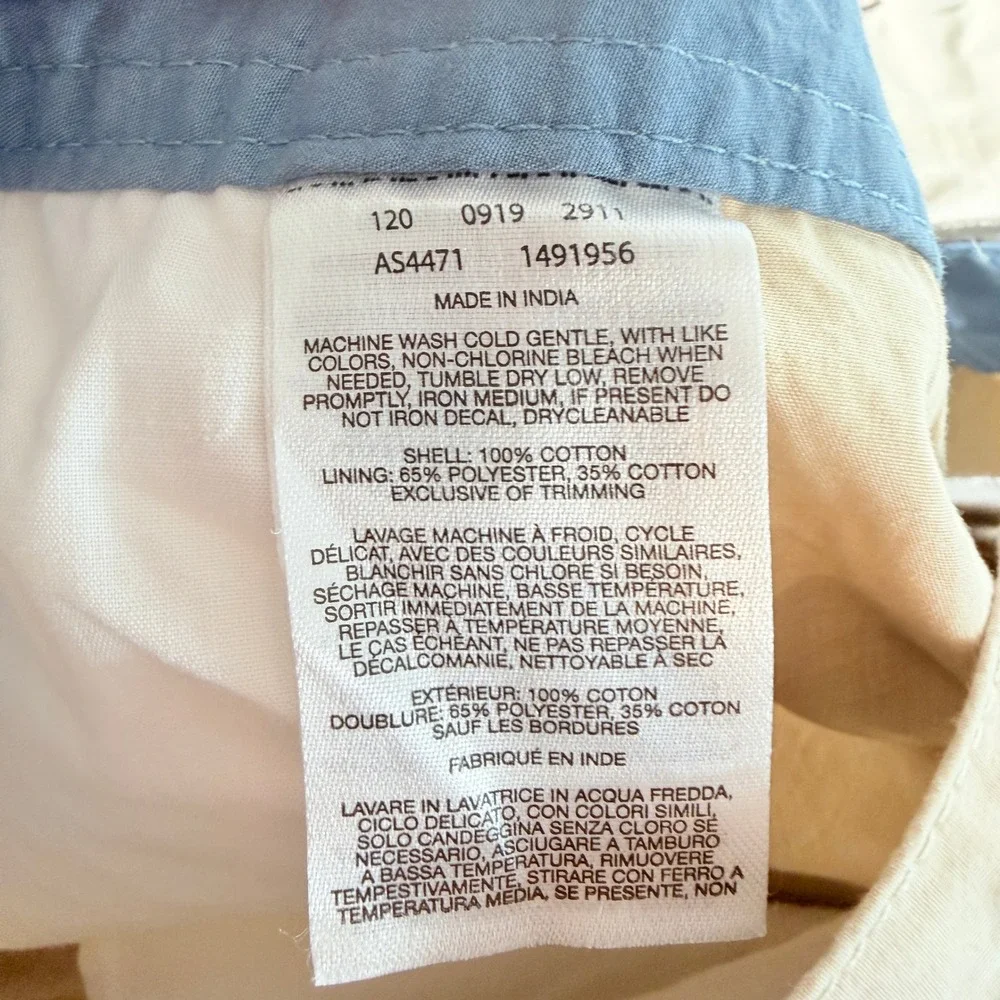 Columbia‎ Men Washed Out Shorts 50 Beige Tan Cotton Poplin Flat Front New